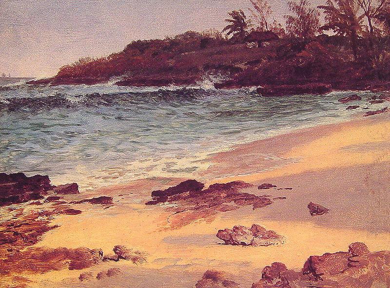 Albert Bierstadt Bahama_Cove china oil painting image